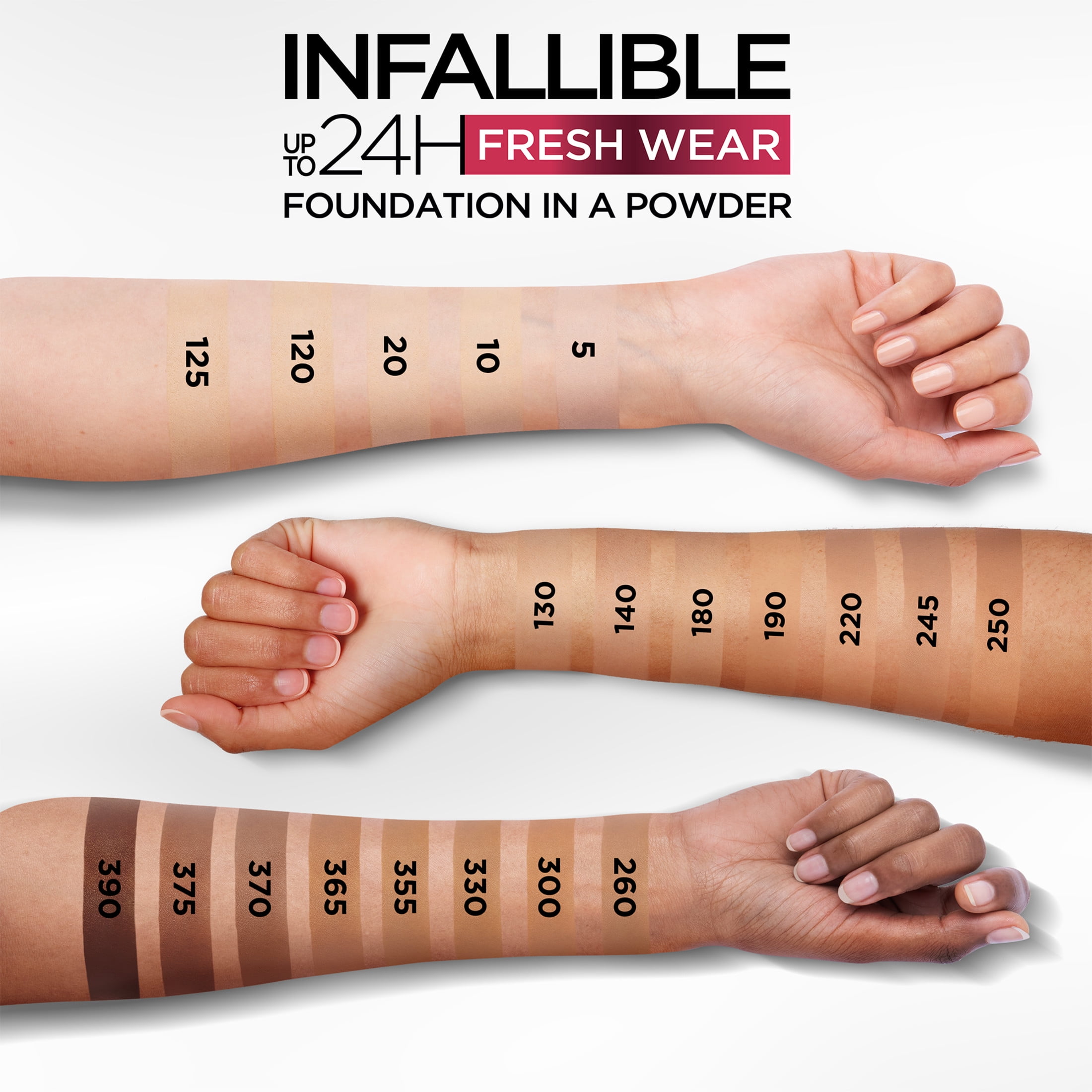 Loreal infallible foundation powder discount