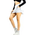 thumbnail image 1 of FALDA SHORT DE MUJER DEPORTIVA O CASUAL CON BOLSILLO INTERIOR Y BANDA DE CINTURA ANCHA, 1 of 5