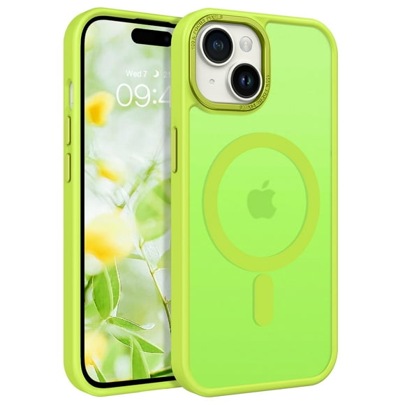Funda de teléfono BENTOBEN compatible con iPhone 15 Plus translúcida