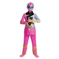 thumbnail image 1 of Pink Power Ranger Costume for Girls, Official Dino Fury Power Ranger Suit with Mask, Kids Size Medium (7-8), 1 of 7
