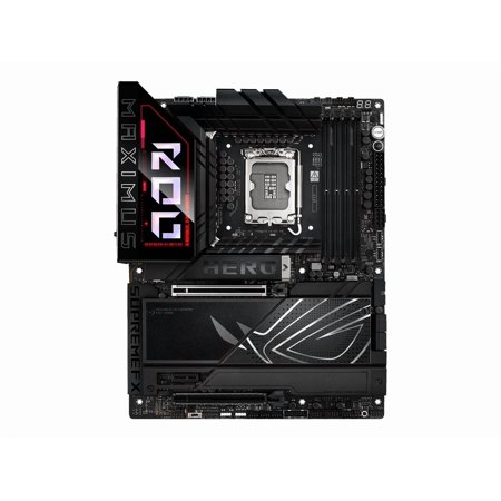 ASUS ROG MAXIMUS Z890 HERO - Motherboard - ATX - LGA1851 Socket - Z890 Chipset - USB4, USB 3.2 Gen 1, USB-C 3.2 Gen2, USB 3.2 Gen 2 - Wi-Fi 7, Bluetooth, 5 Gigabit Ethernet - onboard graphics (CPU required) - HD Audio (8-channel)