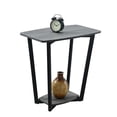thumbnail image 1 of Convenience Concepts Table d'Appoint Graystone en Bois Gris et Métal Noir, 1 of 3