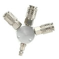 thumbnail image 2 of Divisor de de 3 vías del conector de de aire, colocaciones femeninas del compresor de junta Gloria Colector de manguera de aire de 3 vías, 2 of 6