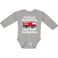 thumbnail image 3 of Inktastic Firefighter Daddy Baby Fireman Boys or Girls Long Sleeve Baby Bodysuit, 3 of 5