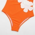 thumbnail image 4 of Aayomet Maillots de Bain Modestes pour Femmes Maillot de Bain Encolure Carrée Découpe Dos Contrôle du Ventre avec Bretelles Spaghetti Réglables, 4 of 4