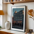thumbnail image 5 of Bedford & Broadway - Manhattan New York Photography Black Framed Wall Art Print 12 x 18 inches, 5 of 9