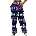 thumbnail image 2 of Ndbuld Sweatpants Women Athletic Casual Pants Christmas Fashion Casual Full Length Sweatpants Joggers - Festive and Comfortable Sweatpants - Classic Winter Design, 2 of 5