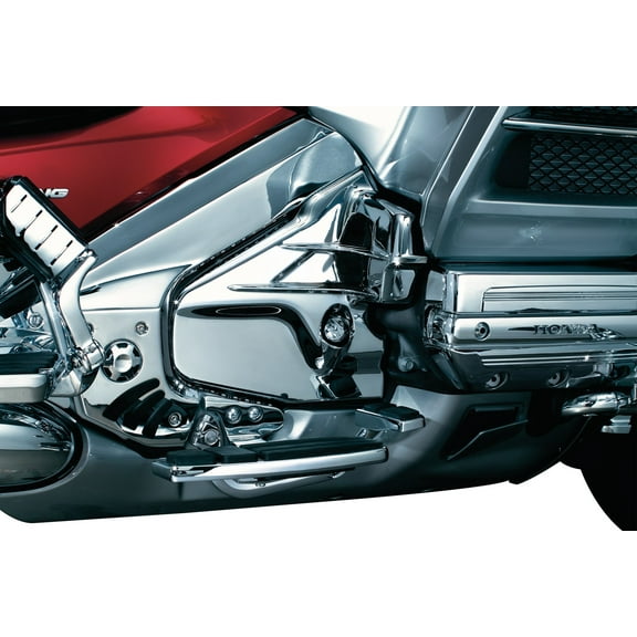 Kuryakyn (7366) Louvered Transmission Cover Chrome Motorcycle Accessory