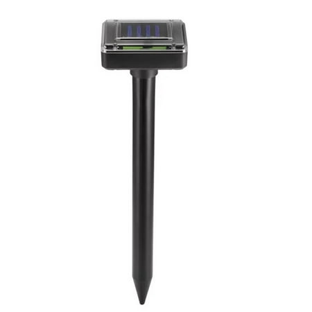 Solar Mole And Groundhog Repellent Stakes Sonic Gopher Repeller