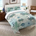 thumbnail image 2 of Laural Home  Blue Crab Cotton Comforter Queen, 2 of 2