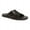 Black, variant on Mens Marrkesh Leather Comfort Slide