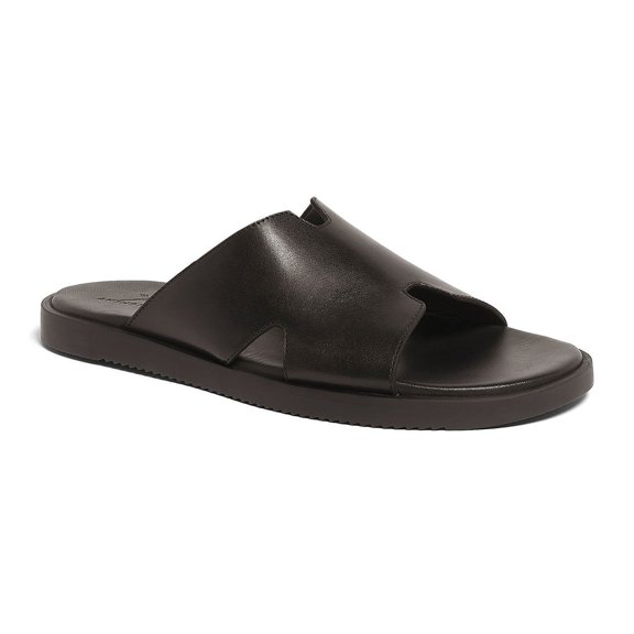 Anthony Veer Mens Marrkesh Leather Comfort Slide