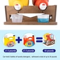 thumbnail image 3 of Support de Détergent à Lessive, Peut Contenir 2 Bouteilles de Détergent à Lessive, Contient jusqu'à 35 Lbs. Bois, Rétro, Adorable, 3 of 6