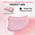 thumbnail image 3 of Pisexur Belleza Maquillaje Cepillo facial de drenaje linfático, reductor de papada, cepillo de drenaje linfático facial, masajeador ergonómico para ojos y cuello.para mujeres y hombres, 3 of 9