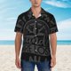 thumbnail image 2 of Fotbe Not All Who Wander Are Lost2 Camisa Hawaiana para Hombre Unisex – Camisa Casual de Verano con Botones de Manga Corta de Algodón y Lino,Medium, 2 of 7