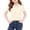 Beige, variant on Girls Short Sleeve Shirt, Solid Color Collared Casual Top with Button Closure, Classic and Comfortable for School, Daily Wear, and Play, Soft Fabric for Easy Movement and All-Day Comfort - Beige