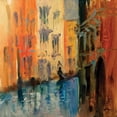 thumbnail image 3 of Farrall Doyle, Anne 12x12 Black Modern Framed Museum Art Print Titled - Venice I, 3 of 5