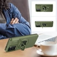 thumbnail image 4 of for Samsung Galaxy S21 Plus Case with Sliding Camera Lens Cover - Wireless Charging Compatible - Magnetic Kickstand - Shockproof Protective Phone Case 6.7" for Men Women Girls - Olive Green, 4 of 14
