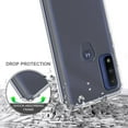 thumbnail image 3 of Clear Case for Moto G Power (2022), Transparent [Aquaflex] Semi-Flexible TPU [Shock Absorbing] Phone Cover - Also fits Moto G Pure 2021, 3 of 6