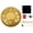 Gold, variant on PEONAVET Steel Tongue Drum Steel Tongue Drum 6-inch Drum Steel Tongue Drum Disc Drum Drum Percussion Instrument Drum