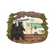 Bear RV Resin Wall Plaque