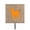Orange, variant on Basenji Burlap And Brown Leash Or Key Holder