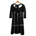 thumbnail image 4 of Robe Évasée Nœud Cœur Personnel de l'Istari Design Mode Grande Taille Robe Ample Personnel Assistant Assistant Maiar, 4 of 5