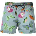 thumbnail image 1 of Abstract Butterfly Graphic Beach Shorts Pants Men 3D Print Surf Board Shorts Summer Hawaii Swimsuit Swim Trunks Cool Ice Shorts Fivean unisex, 1 of 2