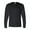 Black, variant on Gildan G840 Adult DryBlend 5.5 oz. 50/50 Long-Sleeve T-Shirt