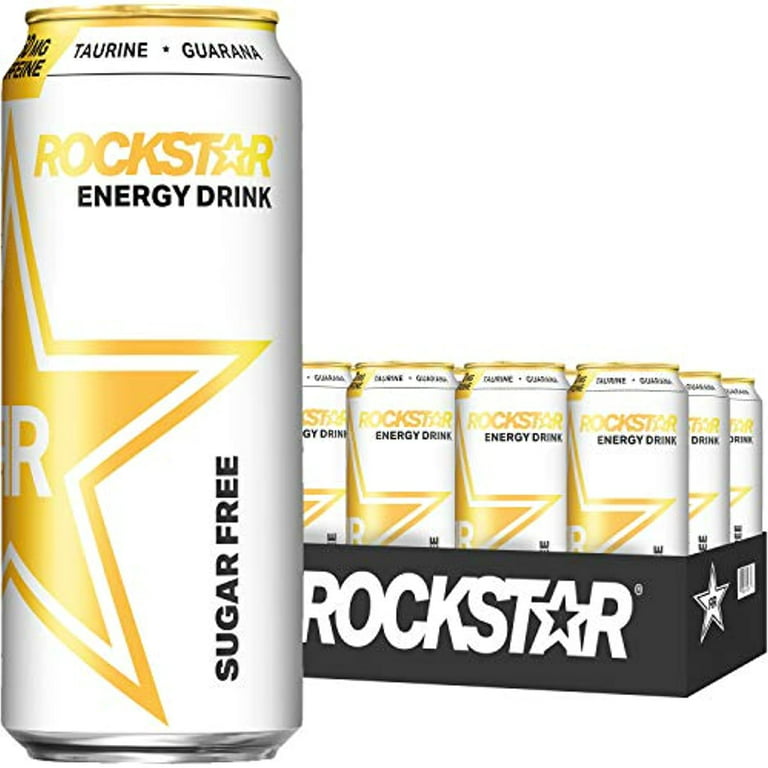 Rockstar Energy Drink, Original, 16Oz Cans (12 Pack) (Packaging May Vary)