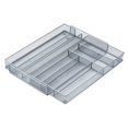 thumbnail image 1 of Honey-Can-Do KCH-02163 Organizador de cajones utilitarios expandible de 7 compartimentos de malla de acero plateado, 1 of 5