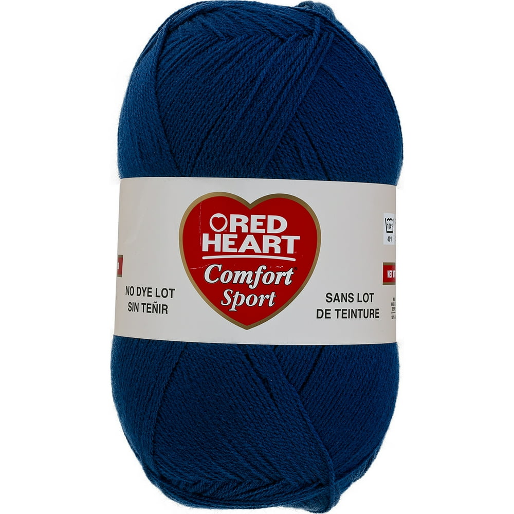 Red Heart Comfort Sport Yarn, Available in Multiple Colors Walmart