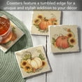 thumbnail image 2 of Thirstystone Harvest Field 4-Pack Assorted Tumbled Tile Stone Coasters, 2 of 7
