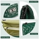 thumbnail image 5 of Bolso bandolera Gladdon de piel sintética verde acolchado para mujer, 5 of 6