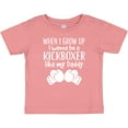 thumbnail image 3 of Inktastic Kickboxing Future Kickboxer Like Daddy Boys or Girls Baby T-Shirt, 3 of 5