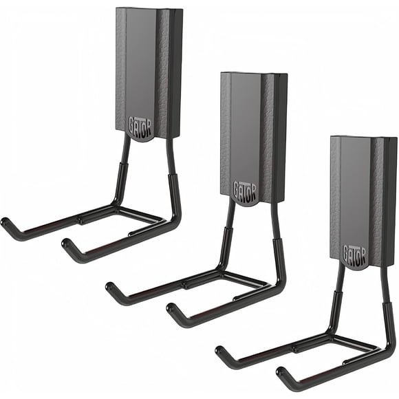 Gancho de almacenamiento magnético GATOR MAGNETICS, 10 cm, negro, paquete de 3