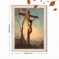thumbnail image 3 of Qisvanset Crucifixion Jesus Christian Canvas Wall Art 15.75x11.81 Inches, 3 of 8