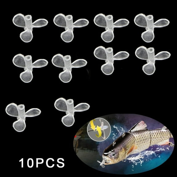 10PC Propeller For Fishing Lure Electric Lure Wobblers Fishing Swimbait