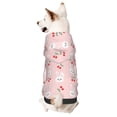 thumbnail image 1 of Fotbe Rabbit And Cherry Sudadera con Estampado para Perros Pequeños – Suéter con Capucha para Mascotas, Tela Suave de Forro Polar con Bolsillo-X-Large, 1 of 7