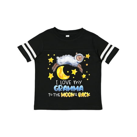 

Inktastic I Love My Gramma to the Moon and Back Cute Sheep Boys or Girls Toddler T-Shirt