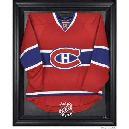 NHL Shield Black Jersey Display Case