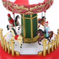 thumbnail image 2 of Yuarrent Adorno de música de carrusel Exquisito carrusel Decoración luminosa LED Merry-go-round Festival Decoración con luz colorida para regalo de Iluminación navideña Yuarrent HA018718-00, 2 of 6