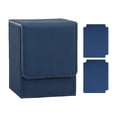 thumbnail image 4 of BELOVING Boîte de Rangement pour Cartes à Collectionner en Cuir PU Bleu Foncé, 4 of 9