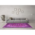 thumbnail image 3 of Ahgly Company Indoor Rectangle Persian Purple Traditional Area Rugs, 8' x 12', 3 of 4
