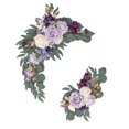 thumbnail image 2 of Artificial Flower Swag Set of 2 for Wedding Welcome Sign Floral Decoration, 2 of 10