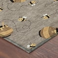 thumbnail image 3 of Addison Rugs Chantille Indoor/Outdoor Transitional Kids Taupe Machine Washable Rectangle Rug, 9' x 12', 3 of 8