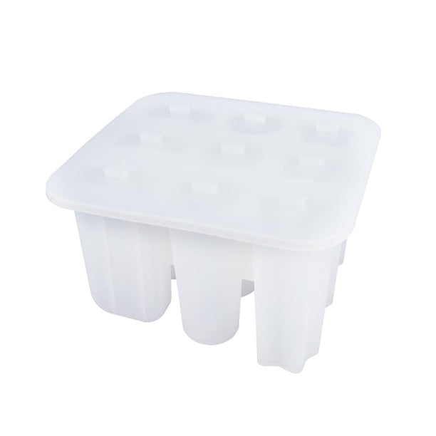 Molde Para Paletas De Hielo, Molde Para Paletas Reutilizable Con Palitos De Madera Para Paletas De Hielo Diy Sweethay HA035909-00