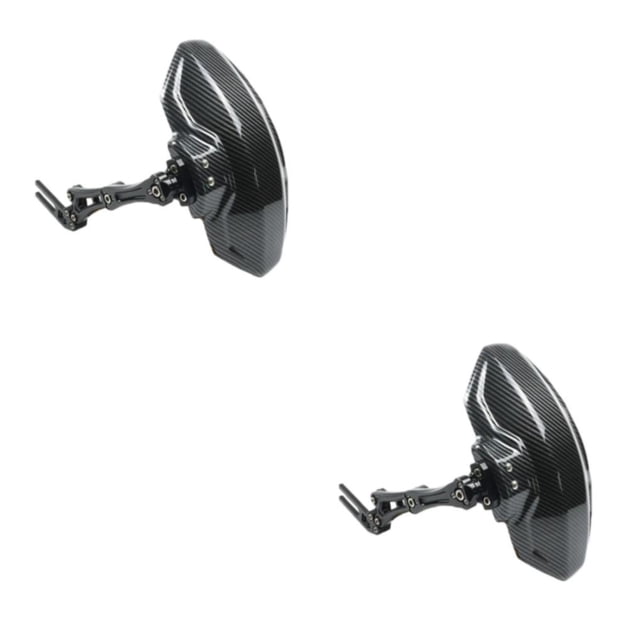 maskred Rear Mudguard Fender for N1s M3 Electric Bike Effective Protection Black 2Set