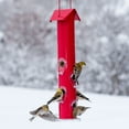 thumbnail image 5 of Perky-Pet Red Metal Wild Bird Tube Feeder - 1.5 lb Capacity, 5 of 12