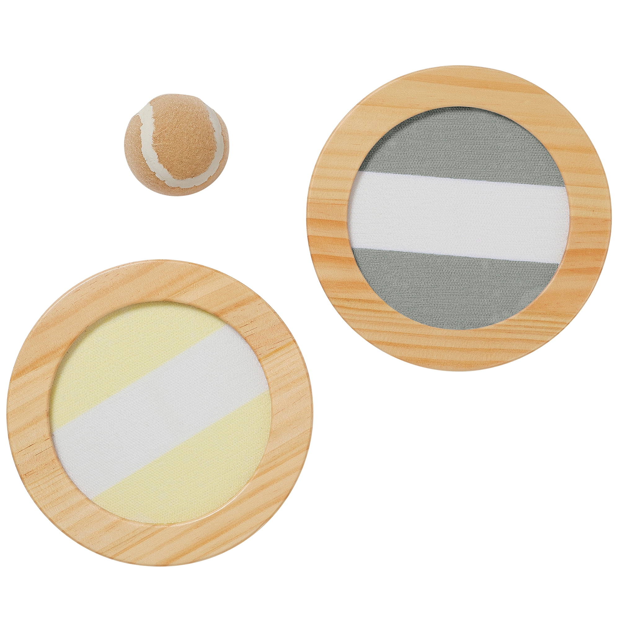 Sunnylife: Catch Ball Set - Seagrass - 2 Player Toss & Mitt Catch Game, 2 Velcro Hand Boards, Pool-Beach-Yard, Outdoor Play, Carry Bag, Kids & Family